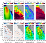 Modulation of Bubble-Mediated Gas Transfer due to Wave-Current Interactions